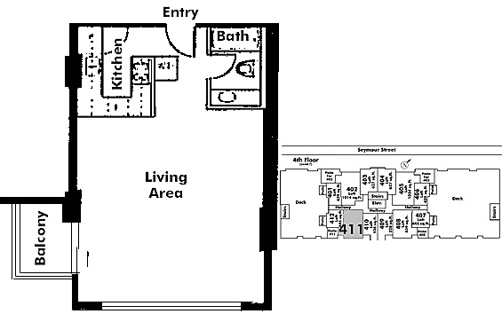 Floor plan 411
