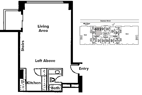 Floor plan 402