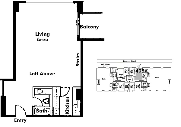 Floor plan 405
