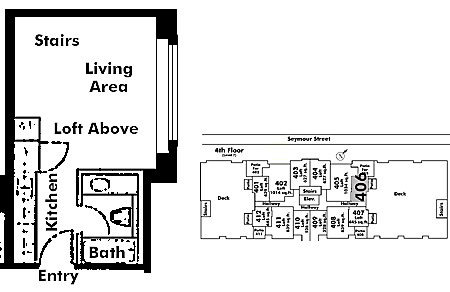 Floor plan 406