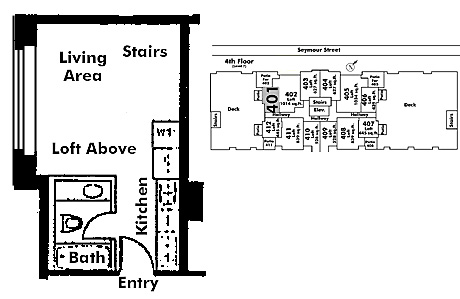 Floor plan 401