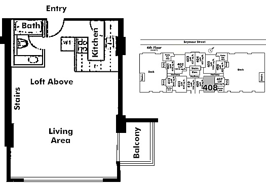 Floor plan 408