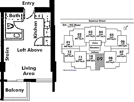 Floor plan 509