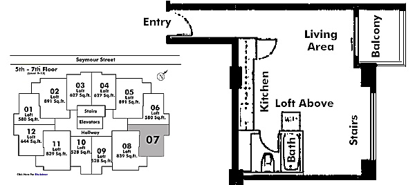 Floor plan 507