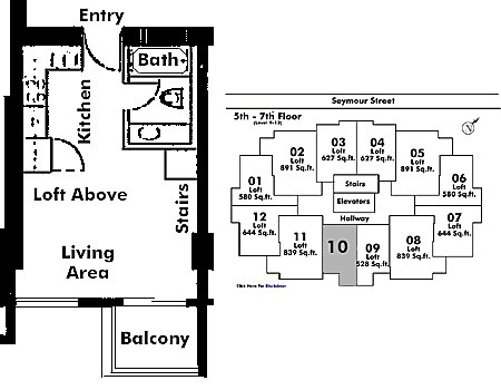 Floor plan 610