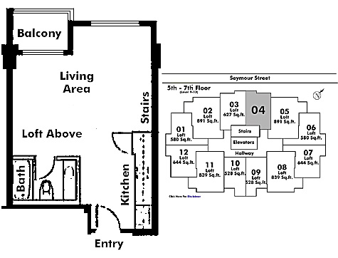 Floor plan 704