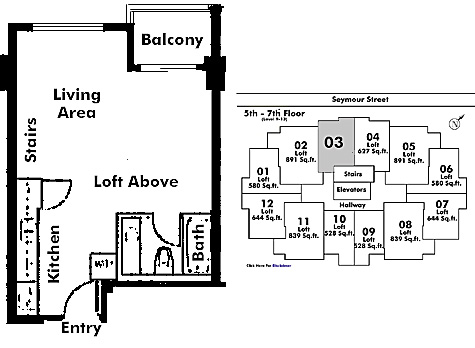 Floor plan 603