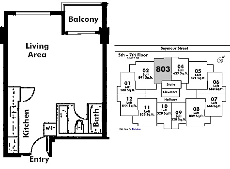 Floor plan 803