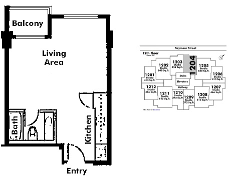 Floor plan 1204