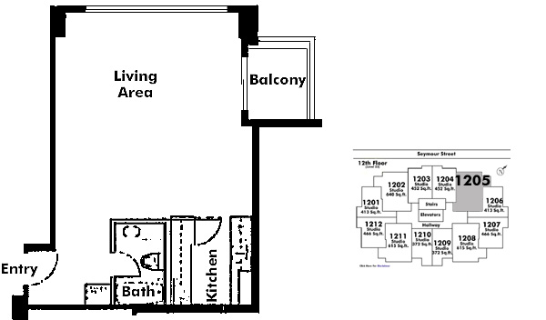Floor plan 1205