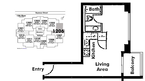 Floor plan 1206