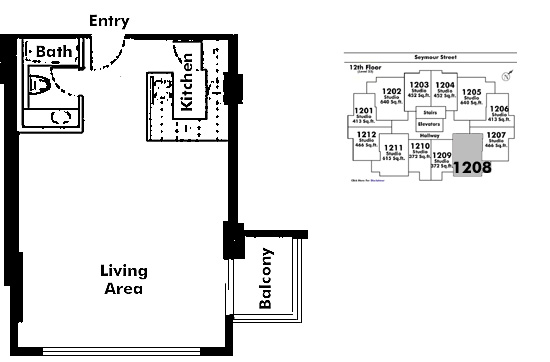 Floor plan 1208