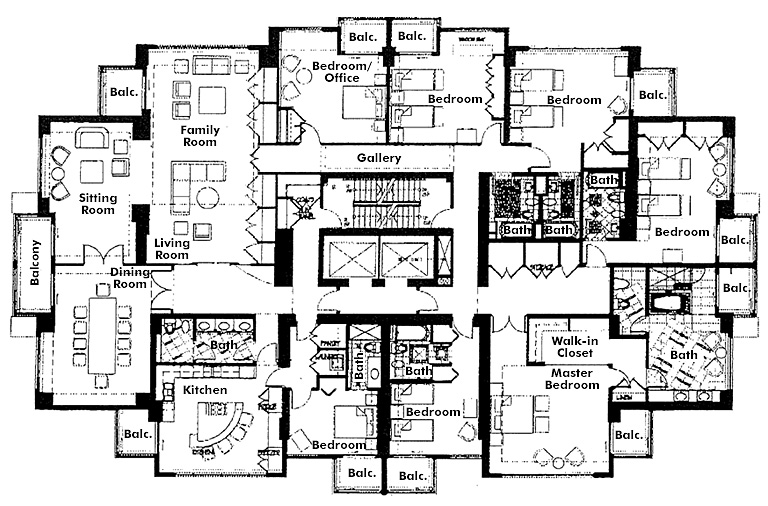 Floor plan 1401