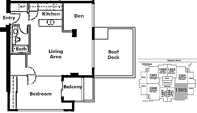 Floor plan 1505