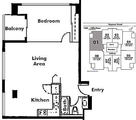 Floor plan 1701