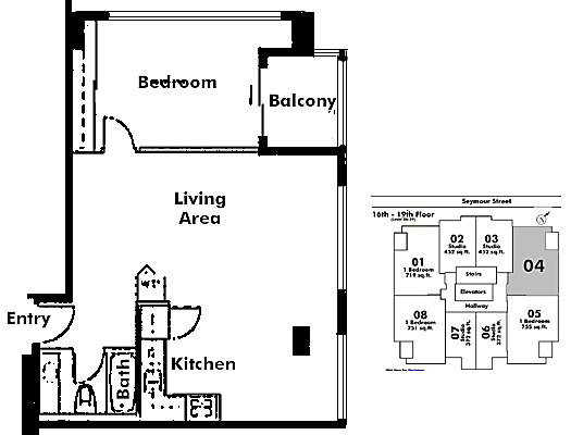 Floor plan 1604