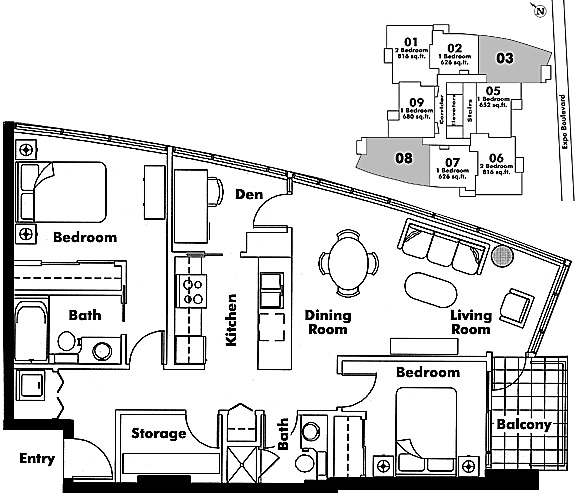 Floor plan 3108