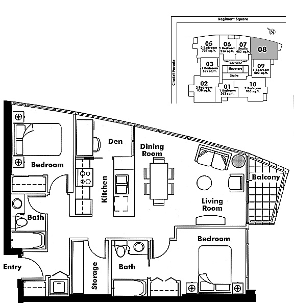 Floor plan 2108