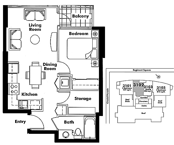 Floor plan 3102