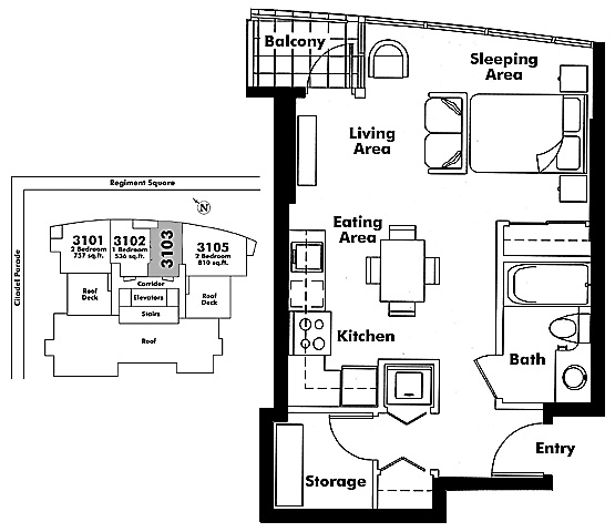 Floor plan 3103