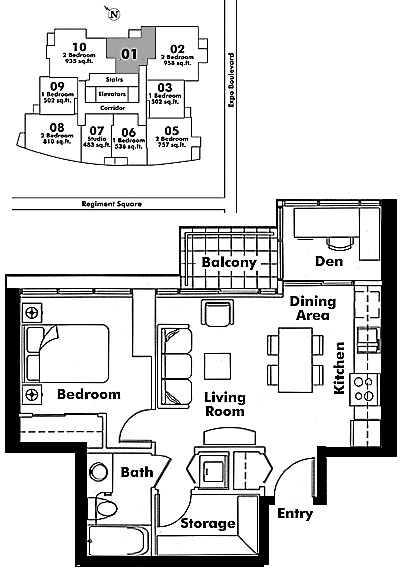 Floor plan 2101