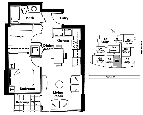 Floor plan 2106