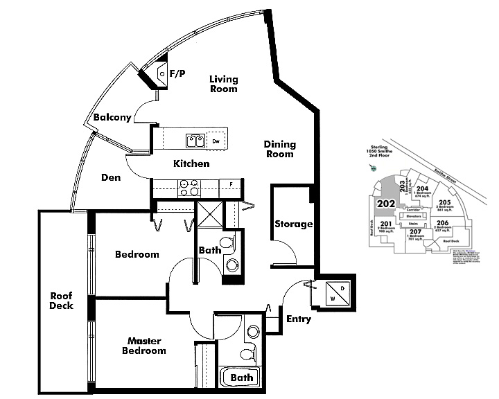 Floor plan 202
