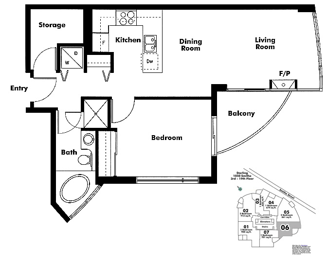 Floor plan 1306