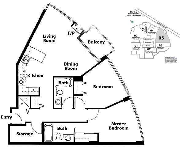 Floor plan 405