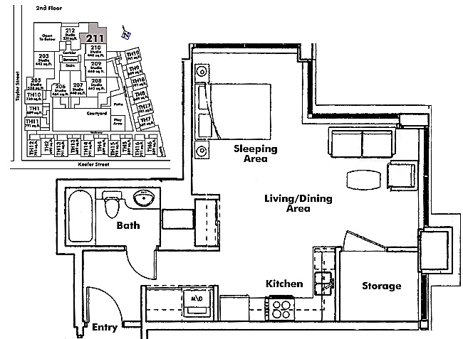 Floor plan 211