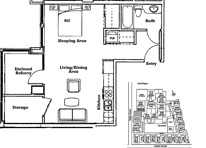 Floor plan 205