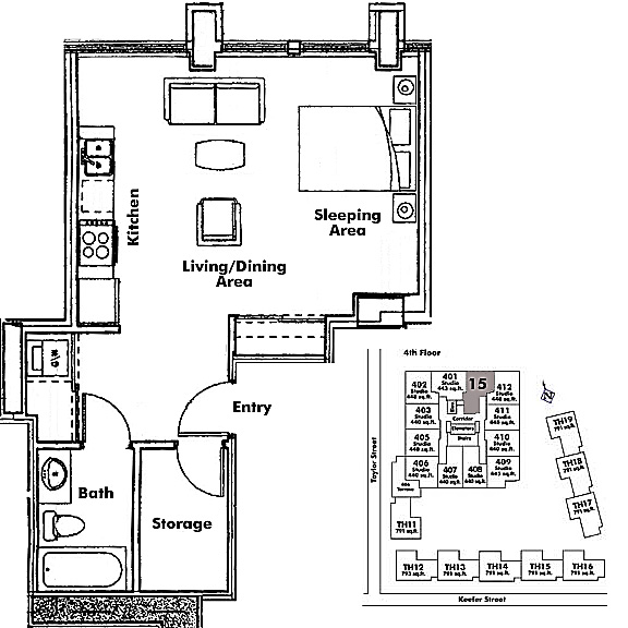 Floor plan 415