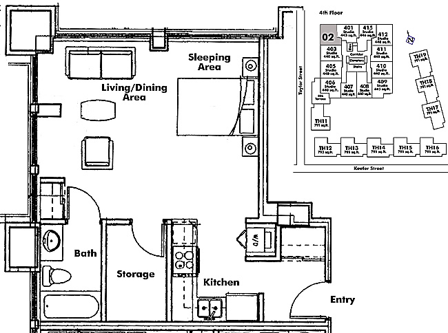 Floor plan 302