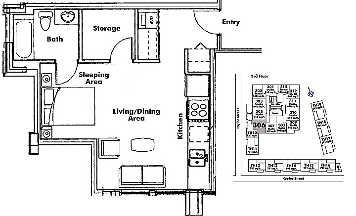 Floor plan 306