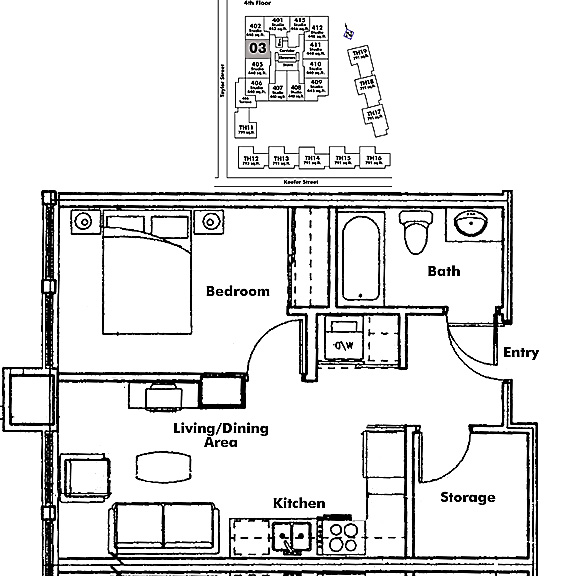 Floor plan 403