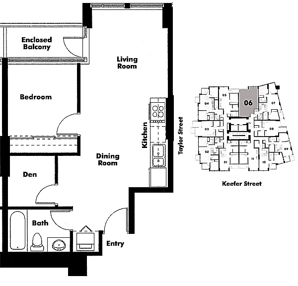 Floor plan 706