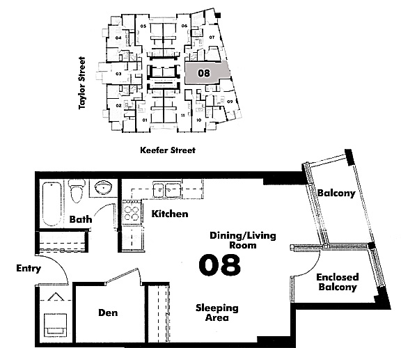 Floor plan 508