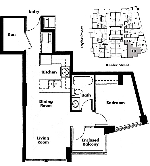 Floor plan 710