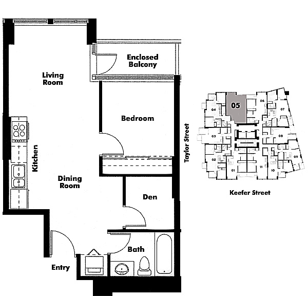 Floor plan 705