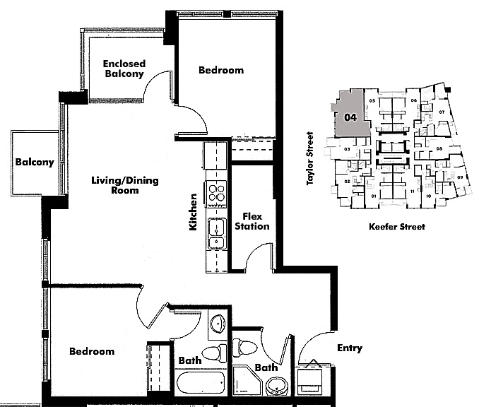 Floor plan 2004