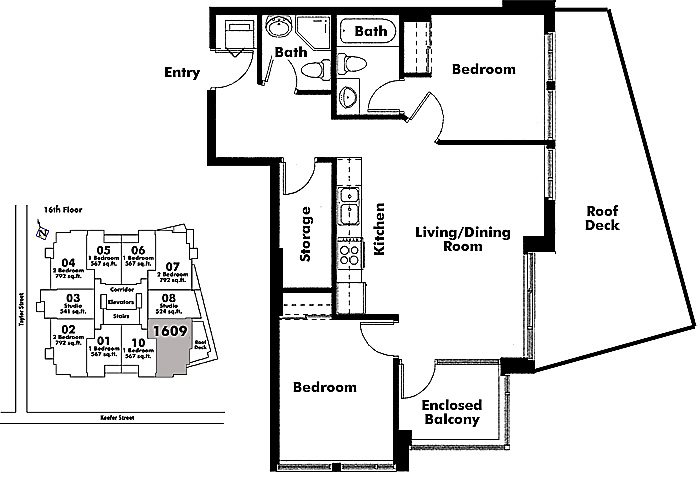 Floor plan 1609