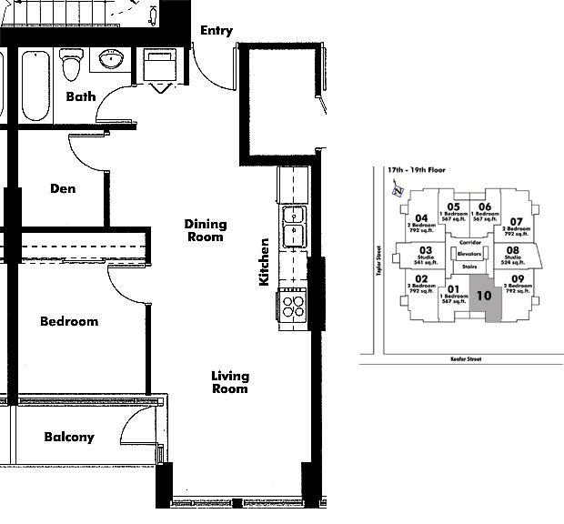 Floor plan 1910