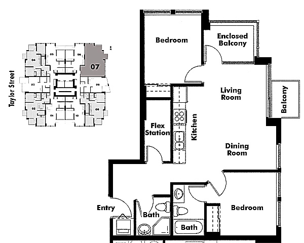 Floor plan 1707