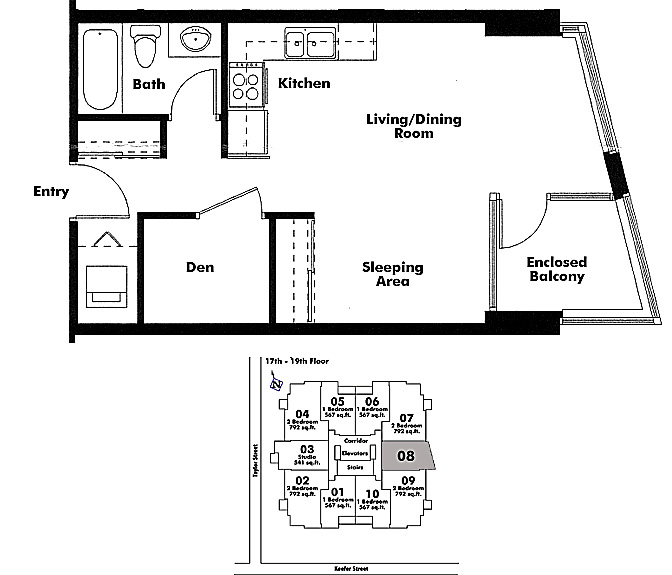 Floor plan 1908