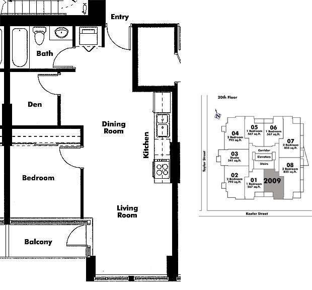 Floor plan 2009