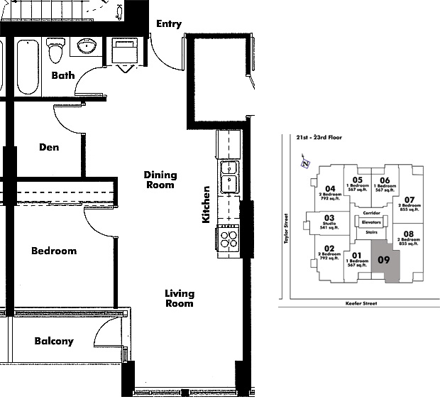 Floor plan 2109