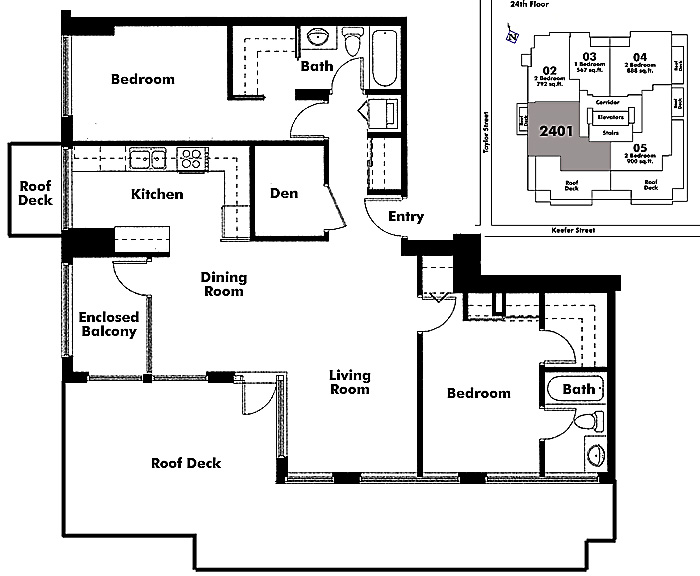 Floor plan 2401