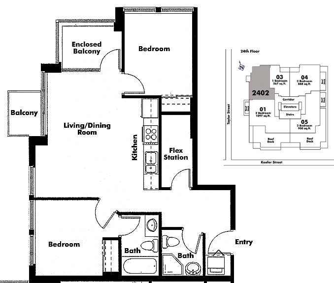 Floor plan 2402