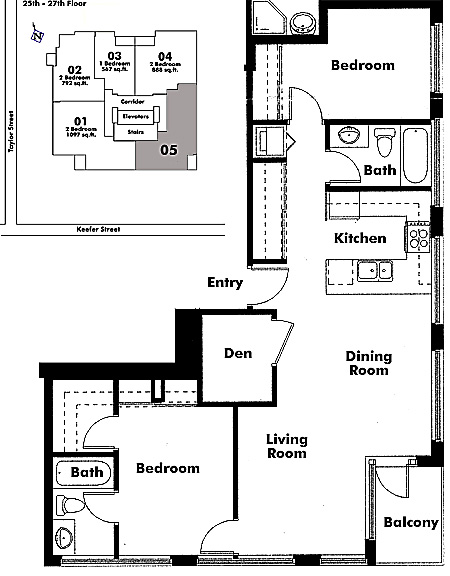 Floor plan 2605