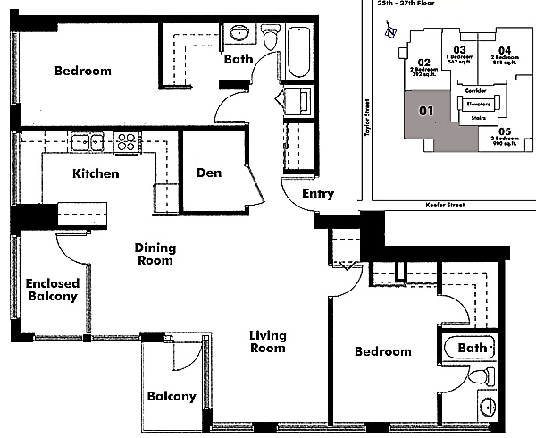 Floor plan 2501
